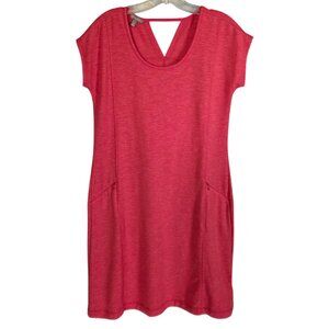 EUC T By Talbots Scoop Neck Coral Dress (Large for an XS)